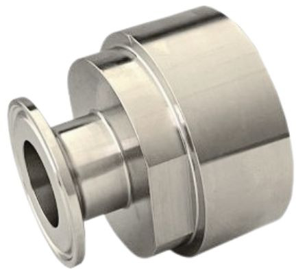 IBC Adapter naar Triclamp - binnendraad x flens - S60x6 x 64mm - RVS316 afbeelding