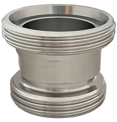 Adapter DIN11851 Draadstuk naar SMS Mannelijk - DN50