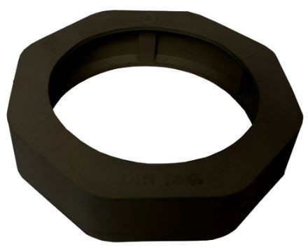 SMS Raccord Anneau de protection pour Wartelmoer - Noir - DN75
