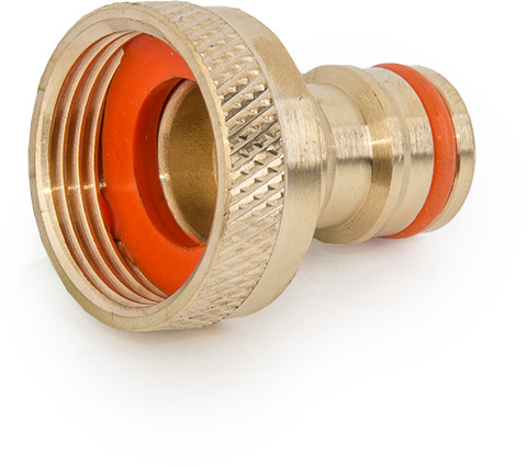 Kraan adapter naar Gardena - 3/4" Messing afbeelding