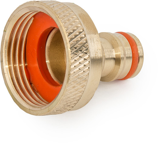 Kraan adapter naar Gardena - 1" Messing afbeelding