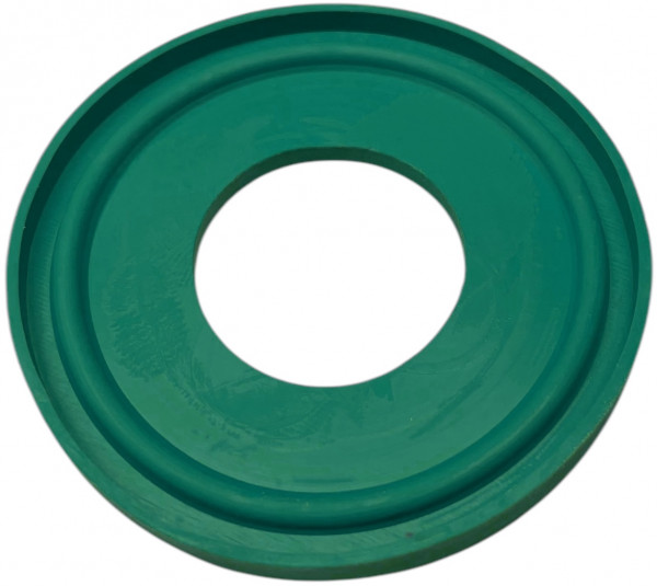 Tri Clamp Dichtung mit Lip - DIN - DN25 - VITON - FPM - Grun