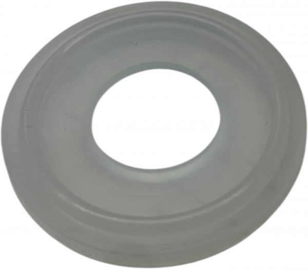 Triclamp Pakking met Lip INCH 2-1/2" - Silicone - VMQ - Transparant