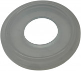 Tri Clamp Gasket with Lip - DIN - DN65 - Silicone - Transparent