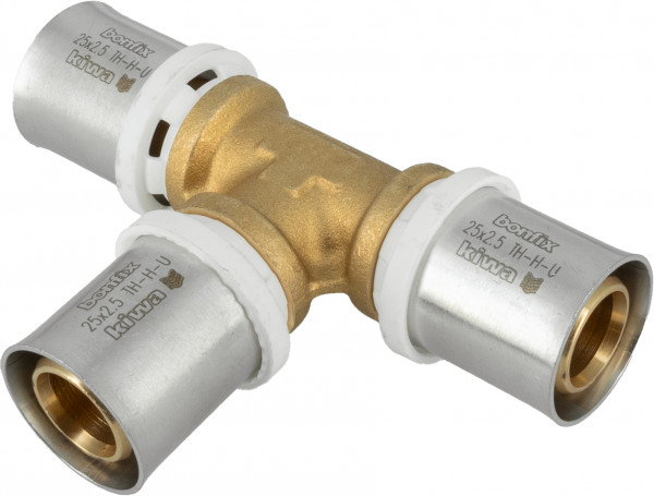 Bonfix Alu-pers fittingen T-raccord 25 x 25 x 25 -