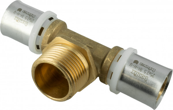 Bonfix Alu-pers fittingen T-koppeling 25 x 1 x 25 -