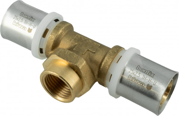 Bonfix Alu-pers fittingen T-kopppeling 25 x 1/2 x 25 -