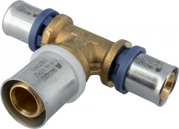 Bonfix Alu-pers fittingen T-raccord, réducteur 20 x 25 x 20 -