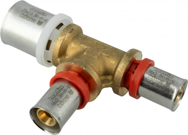 Bonfix Alu-pers fittingen T-raccord, réducteur 25 x 16 x 16 -