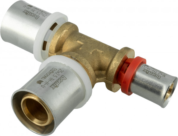 Bonfix Alu-pers fittingen T-raccord, réducteur 25 x 25 x 16 -