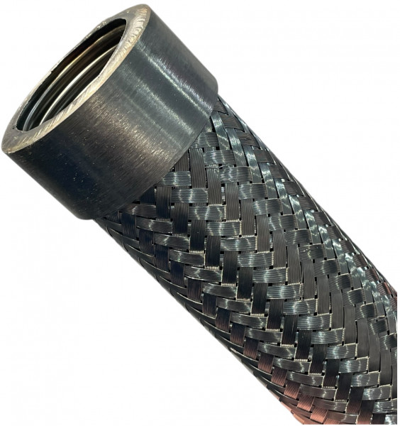 RVS gewoven maritieme slang - 100mm (Per Rol 20m)
