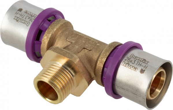 Bonfix Alu-pers fittingen T-raccord 26 x 1/2 x 26 -