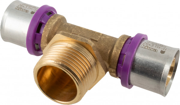 Bonfix Alu-pers fittingen T-koppeling 26 x 1 x 26 -