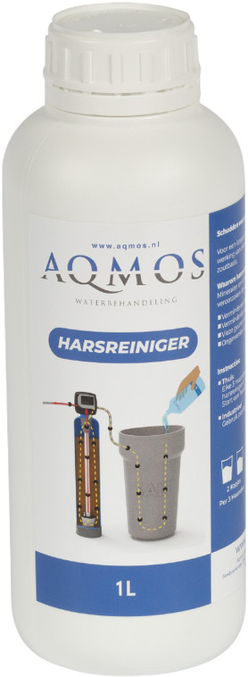 AQMOS Harsreiniger voor Waterontharders - Universele Cleaner 1 Liter, Behoudt Onthardingscapaciteit, Verwijdert Micro-organismen en Geuren afbeelding
