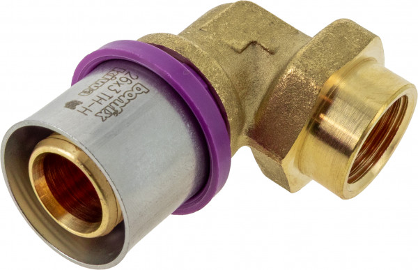 Bonfix Alu-pers fittingen Raccord coudé 1/2 x 26 -