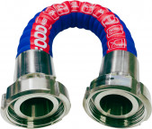 Tri Clamp pakking met Lip - DIN DN50 - NBR - Wit - ID 50 mm