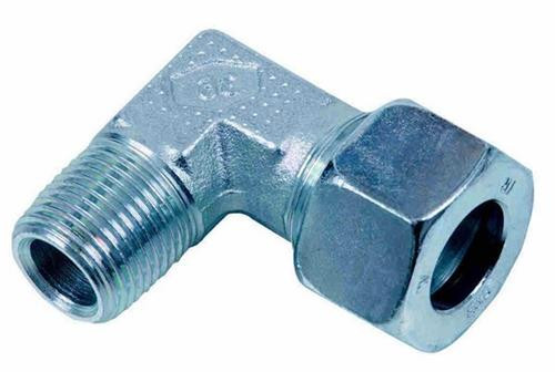 Snijringkoppelingen - 45gr & 90gr Koppelingen - Inschroefkoppeling - NPT - Inclusief Moer en Snijring - WE10S 3/8NPT