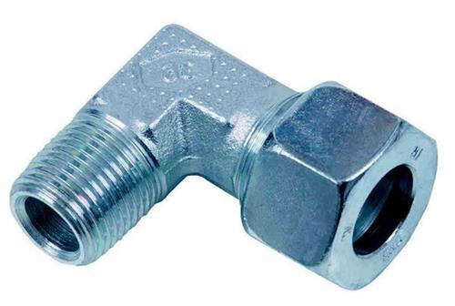 Raccords à bague coupante - 45° & 90° Raccords - Raccord à visser - Haaks - Métrique - Inclus Écrou en Bague coupante - WE22LM 26X1.5K