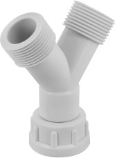 Bonfix Accessoires pour appareils électroménagers Raccord en Y 3/4 x 3/4 -