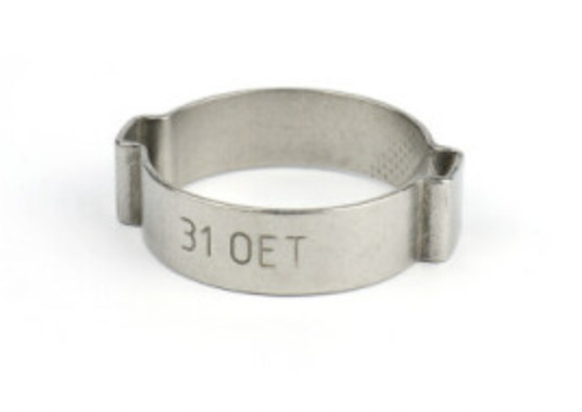 Collier de serrage - 2 oor - Inox - Klembereik 17-20mm