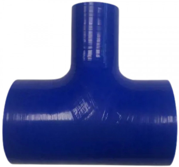 Silicone Tuyau de radiateur - Tuyau de refroidissement Raccord et T bleu - 51/25