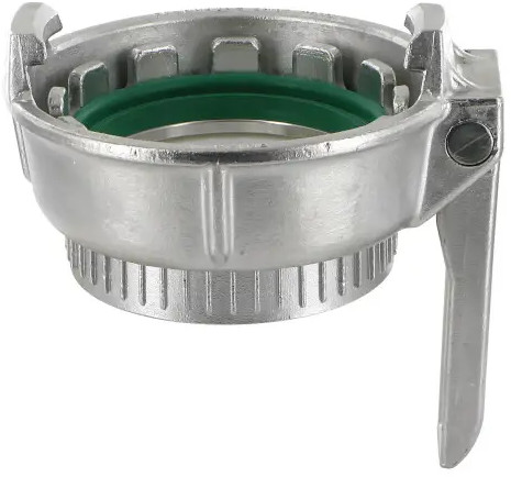 Tankwagenkoppeling Kroonring avec spanring - Inox - DN 50