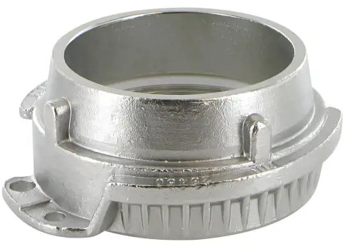 Tankwagenkoppeling - Binnendraad - VK adapter - PFA Gecoat - Zwart