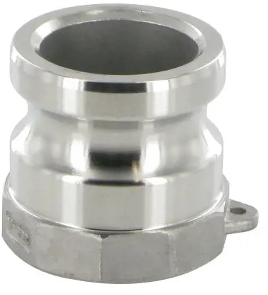 Camlock Mannelijk met Binnendraad - Kamlock A - RVS 316 - DN32 - 6″ NPT