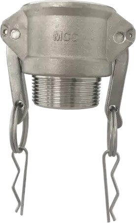 Camlock koppeling MIL type B SS - 2" zelfborgend