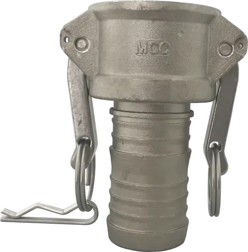 Raccord Camlock type C - femelle avec douille annelée - inox 316 - 2" - DN40 - C150