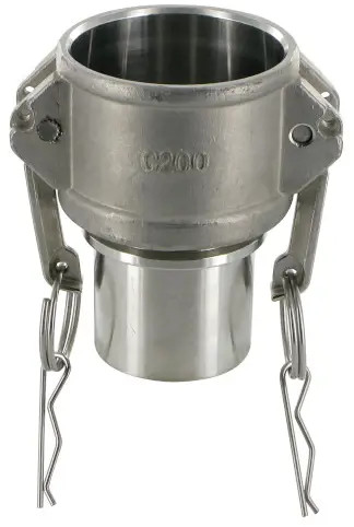 Camlock koppeling EN type C SS - 2 1/2
