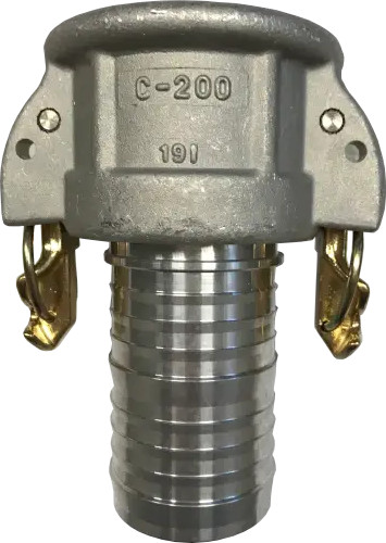 Raccord Camlock DIN type C SS - 4" zelfborgend