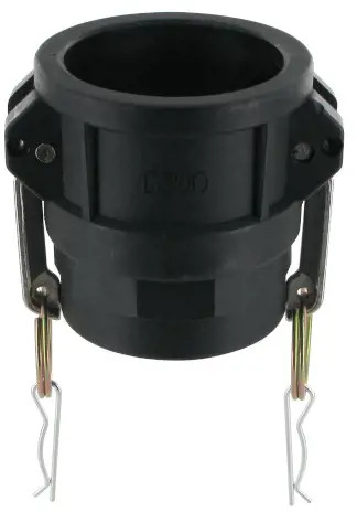 Camlock koppeling MIL type D PP - 1/2