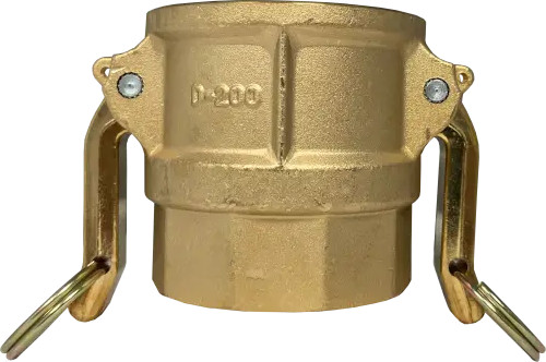 Camlock type D - vrouwelijk met binnendraad - messing - 3/4" - DN20 - D75