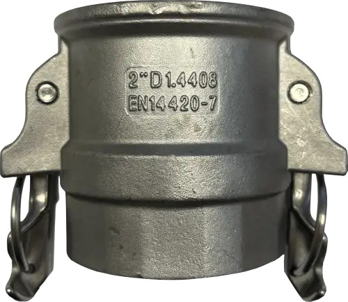 Camlock type D - vrouwelijk met binnendraad - RVS 316 - 1" - DN25 - D100