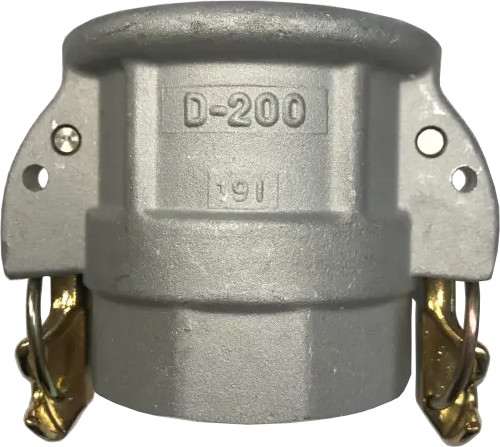 Raccord Camlock MIL type D SS - 3" zelfborgend