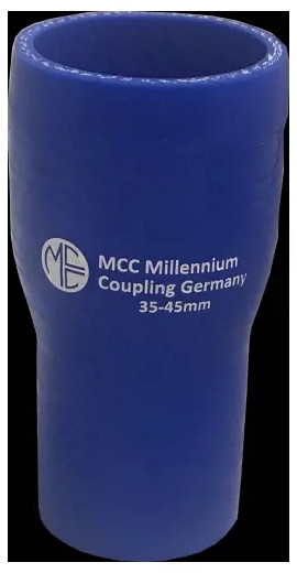 Siliconen Radiatorslang - Koelerslang rood/blauw - 8x4mm