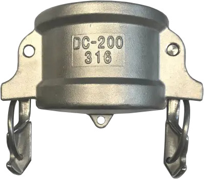 Camlock koppeling MIL type DC SS - 4" zelfborgend