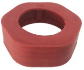 Wartelmoer beschermring - EPDM - Rood - DN32