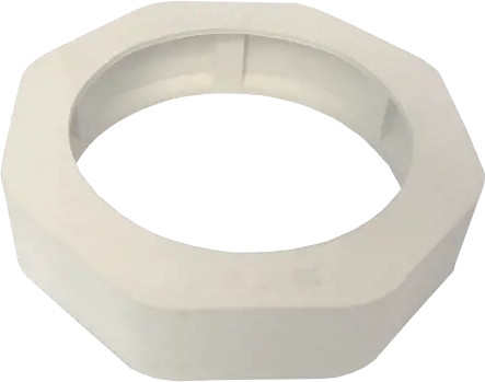 Wartelmoer beschermring - EPDM - Wit - DN25