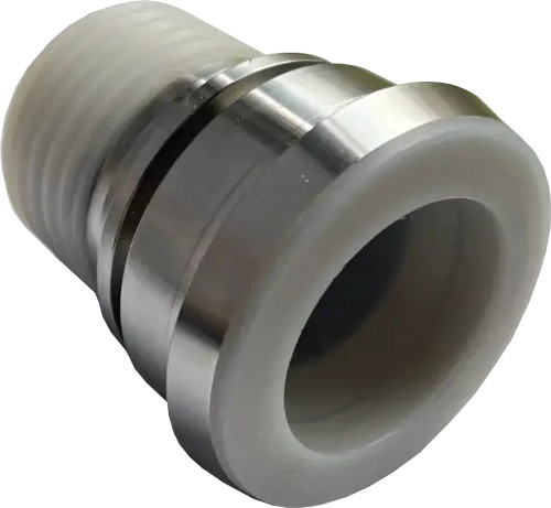 Vrouwelijk DIN11851 SS - DN50 PFA gecoat