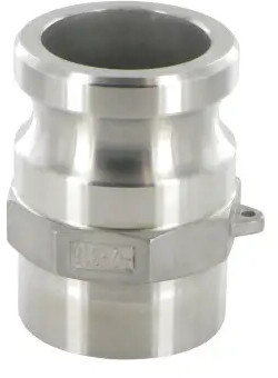 Raccord Camlock type AWB - mâle avec about à souder - inox 316 - 3/4" - DN20 - AWB75 - avec about à souder