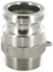 Camlock Type B SS 3" NPT