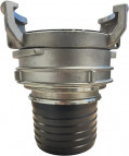 Guillemin koppeling - blindkap - met vergrendeling - DN80 - Aluminium