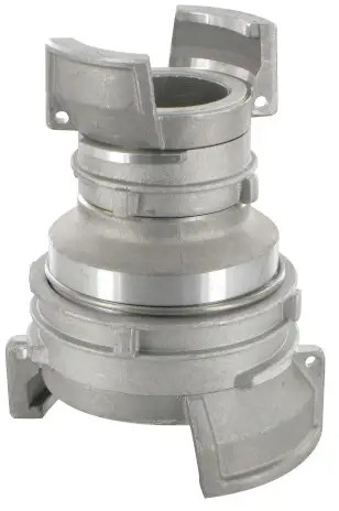 Guillemin koppeling - verloop - met vergrendeling - DN150 x DN100 - Aluminium