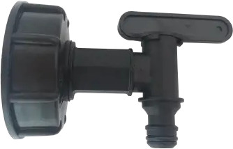 IBC binnendraad - met kraan en snelkoppeling