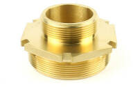 Tankwagen Raccord - Nipple réducteur - Laiton - 3" x 2
