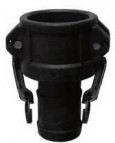 Camlock type F - mannelijk met buitendraad - polypropyleen - 1-1/4" - DN38 - F150