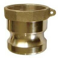 Camlock type A - mannelijk met binnendraad - messing - 6" - DN150 - A600
