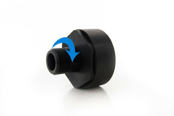 IBC Adapter - Bi.dr. x BSP Bu.dr. - Draaibaar - 3/4"